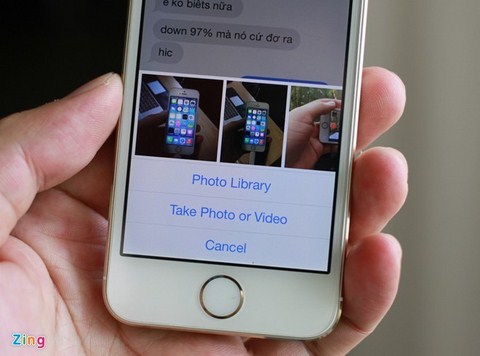 iOS 8, dùng thử, iPhone 5S, Việt Nam, hình ảnh, ra mắt, giới thiệu, tính năng, chụp hình