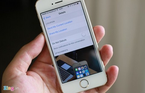 iOS 8, dùng thử, iPhone 5S, Việt Nam, hình ảnh, ra mắt, giới thiệu, tính năng, chụp hình