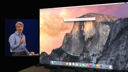 Apple, Mac OS X Yosemite, iOS 8, Google, Bing