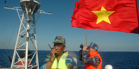 Hoàng Sa; cảnh sát biển; ngư dân