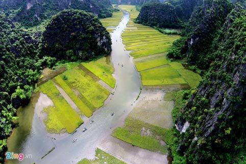 mùa vàng, Bích Động, Tam Cốc, Ninh Bình, Hoa Lư