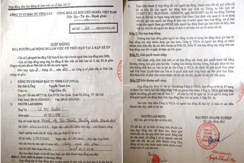 Hợp đồng, lao động, trái pháp luật, Thanh Hóa, Ả rập, trục xuất