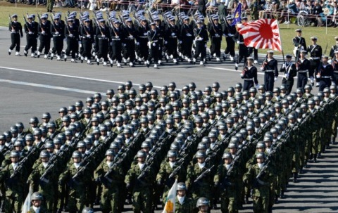 Nhật Bản, Abe, diễn giải Hiến pháp, lực lượng phòng, tứ cường, xoay trục, Hoa Đông, biển Đông, chạy đua vũ trang, Trung Quốc, tranh chấp chủ quyền