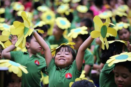 Khai giảng, THCS Nam Từ Liêm, GS Nguyễn Thiện Nhân Khai giảng, THCS Nam Từ Liêm, GS Nguyễn Thiện Nhân