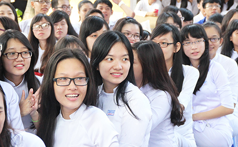 Khai giảng, THCS Nam Từ Liêm, GS Nguyễn Thiện Nhân Khai giảng, THCS Nam Từ Liêm, GS Nguyễn Thiện Nhân