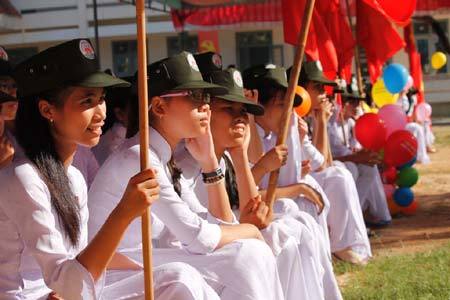 Khai giảng, THCS Nam Từ Liêm, GS Nguyễn Thiện Nhân Khai giảng, THCS Nam Từ Liêm, GS Nguyễn Thiện Nhân