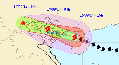 bão số 3; Quảng Ninh; Vân Đồn