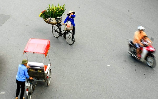 hàng rong, Hà Nội, phố cổ