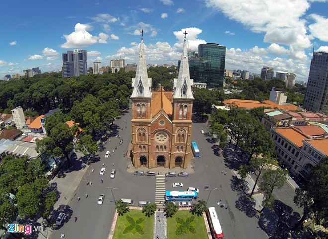 Sài Gòn, Dinh độc lập, chợ Bến Thành