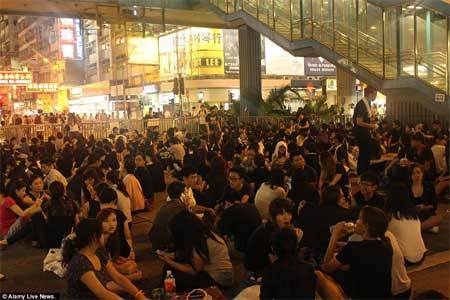 Hong Kong, biểu tình