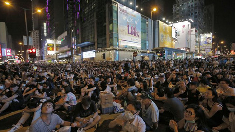 TQ, Hong Kong, dân chủ, Tập Cận Bình, biểu tình,