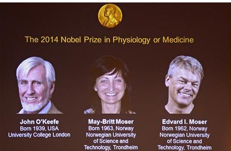 giải Nobel, Nobel Y học, 2014, Mỹ, Na Uy