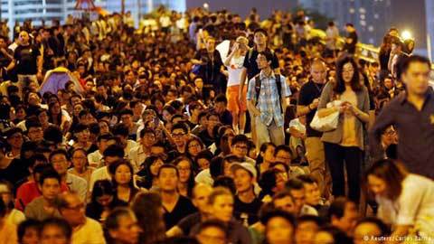 Hong Kong, biểu tình