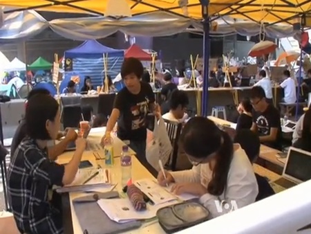 Sinh viên, Hồng Kông, học tập, biểu tình