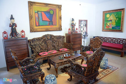 Việt phủ Thành Chương, nhà cổ, đồ cổ, không gian Việt Việt phủ Thành Chương, nhà cổ, đồ cổ, không gian Việt