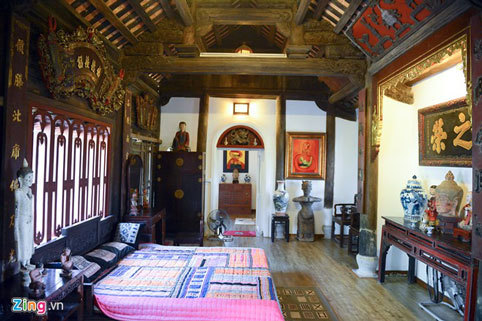 Việt phủ Thành Chương, nhà cổ, đồ cổ, không gian Việt Việt phủ Thành Chương, nhà cổ, đồ cổ, không gian Việt