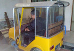 Nghệ An: Nông dân tự chế ôtô mini từ phế liệu