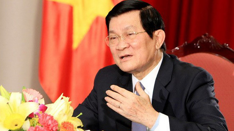 Chủ tịch nước, Trương Tấn Sang, chủ quyền, Biển Đông, tham nhũng