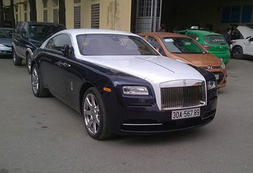 Rolls-Royce Wraith, biển-số-khủng, đại-gia, mẫu-Ghost, đăng-kiểm