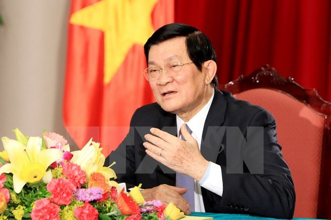 Chủ tịch nước, Trương Tấn Sang, tham nhũng, giàn khoan, cải cách tư pháp, Hải Dương 981, chủ quyền, thể chế, tăng trưởng