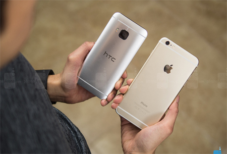 HTC One M9: Có "cửa" đấu với iPhone 6 Plus?