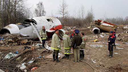 Ba Lan, tai nạn, máy bay rơi