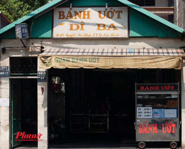 bánh ướt, Sài Gòn, trứ danh