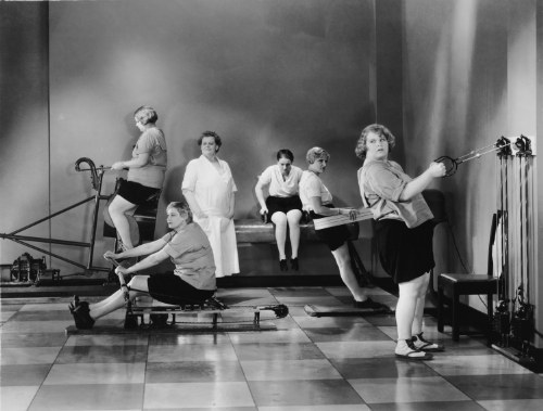 Nam thanh, nữ tú, thời xưa, tập gym
