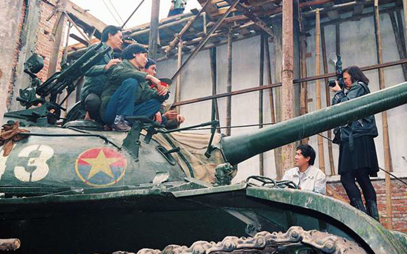 Mỹ, dinh Độc Lập, xe tăng 390, Hà Kiều Anh, Nick Út, Kim Phúc