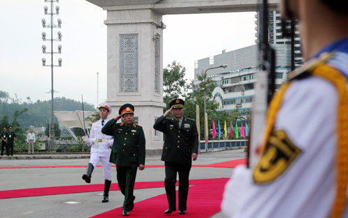 biên giới, Phùng Quang Thanh, Đại tướng, quốc phòng, quân đội, TQ