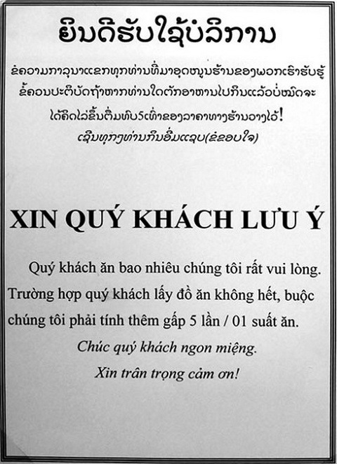 cảnh báo, người Việt xấu xí, ăn cắp, vệ sinh công cộng, xả rác bừa bãi, người Việt ở nước ngoài