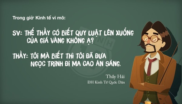 Những câu nói 'bá đạo' nhất của thầy cô Việt