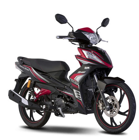 20150522151559 sym2 SYM tung ra bản thể thao kiểu xe côn tay   Galaxy Sport 110 nhắm vào giới trẻ năng động