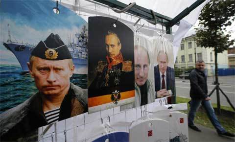Putin, mến mộ, dân Nga