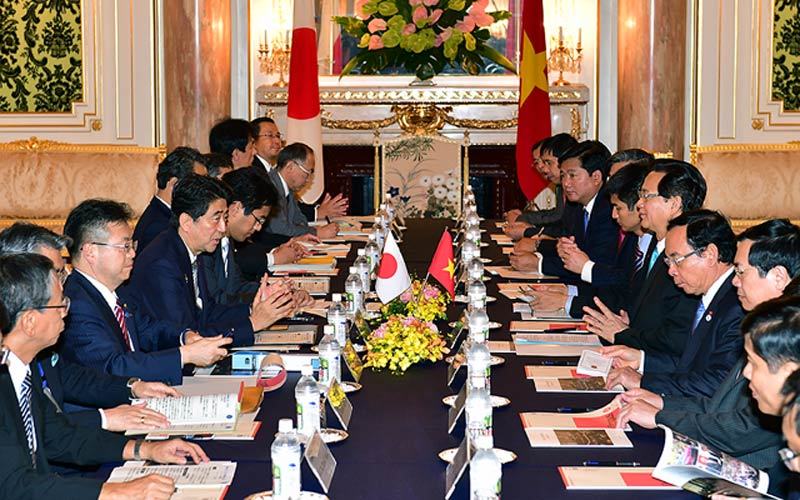 Biển Đông, TPP, Nhật Bản, ODA, nhà máy điện hạt nhân Ninh Thuận, Shinzo Abe, đối tác chiến lược