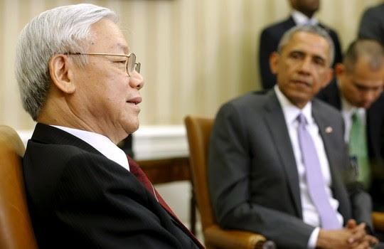 Tổng bí thư, Nguyễn Phú Trọng, Tổng thống, Hoa Kỳ, Obama