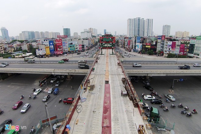 Giao lộ 4 tầng đầu tiên ở Việt Nam đang hình thành
