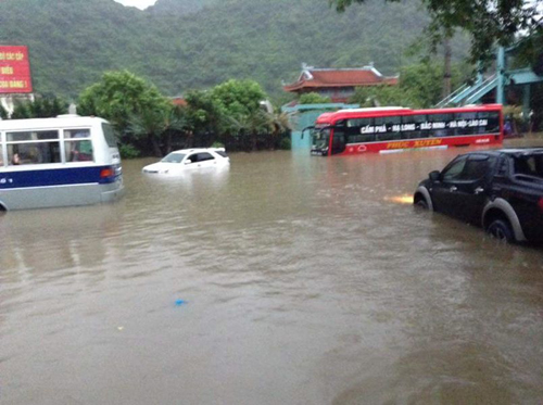 Hình ảnh, 'mưa lịch sử', Quảng Ninh