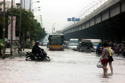 Hà Nội; ngập; bão số 6; lụt
