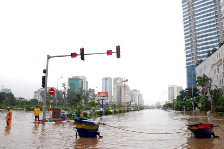Hà Nội; ngập; bão số 6; lụt