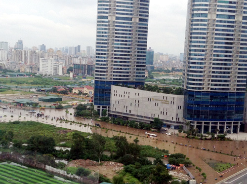 Hà Nội; ngập; bão số 6; lụt Hà Nội; ngập; bão số 6; lụt