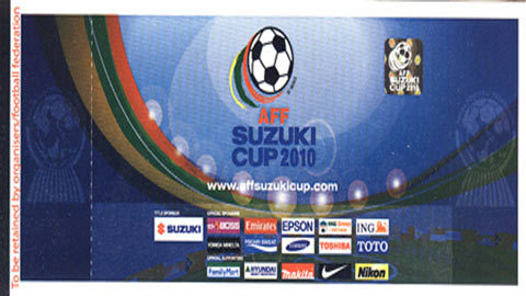 Ngày 27/11 bắt đầu bán vé xem AFF Cup 2010