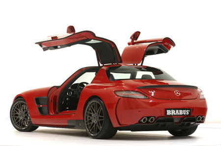 Vẻ đẹp mê hoặc của Brabus Mercedes SLS AMG