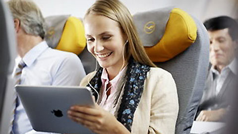 Máy bay Lufthansa sẽ cung cấp wifi miễn phí