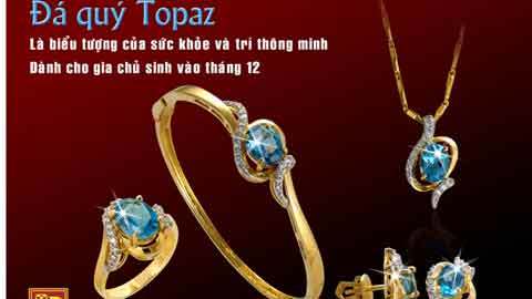 Đá Blue Topaz - vị thần hộ mệnh sức khoẻ