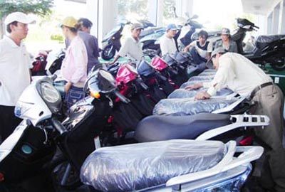 Xe tay ga tăng giá chóng mặt