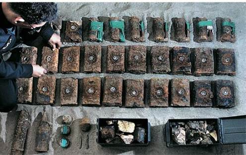 Hoảng hồn phát hiện bãi mìn trong vườn trẻ