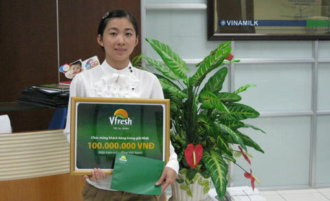 Thành triệu phú nhờ trà xanh Vfresh