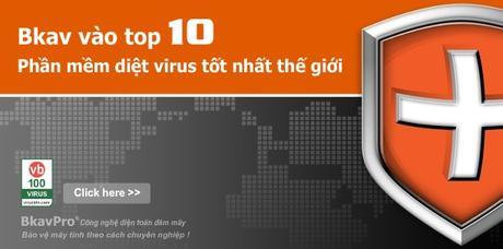 Sự thật về việc Bkav vào top 10 phần mềm diệt virus