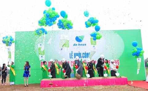 Khởi công nhà máy De Heus tại Đồng Nai